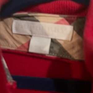 Burberry Red Knitwear
